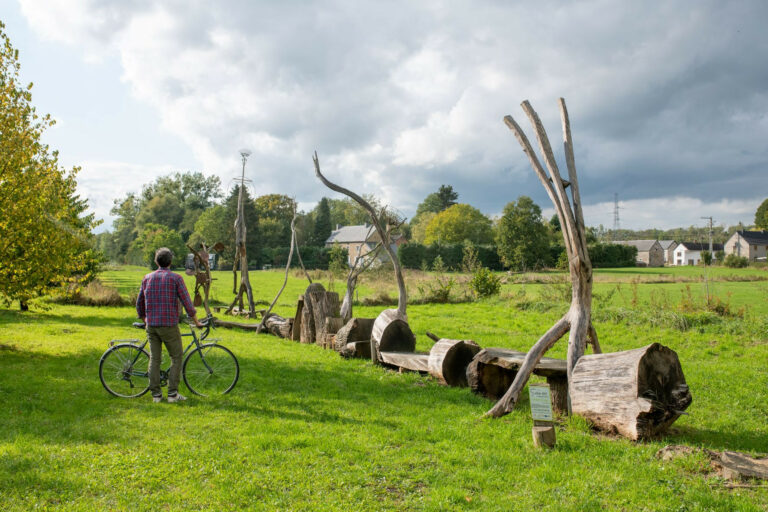 Sentiers d'art - Condroz-Famenne Tour - Boucle 50km - Lieu Libois ©Martin Dellicour