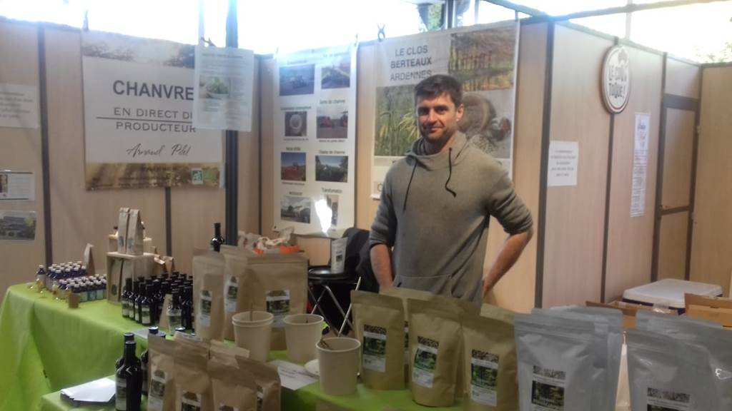 Ferme du Clos Berteaux - Production Chanvre Bio