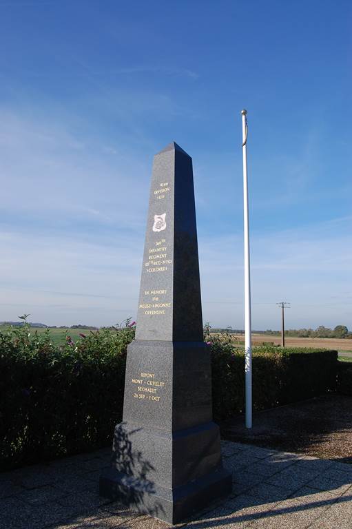 Monument américain du 369ème RI et du 15ème RI de couleur