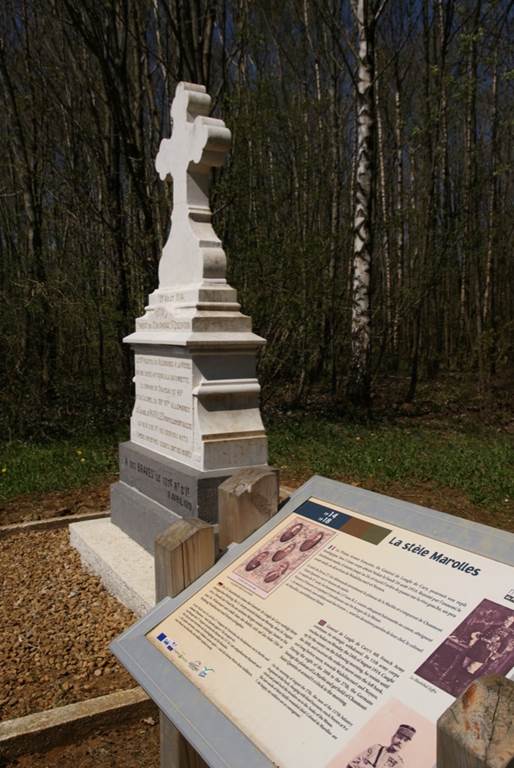 Stèle du colonel de Marolles