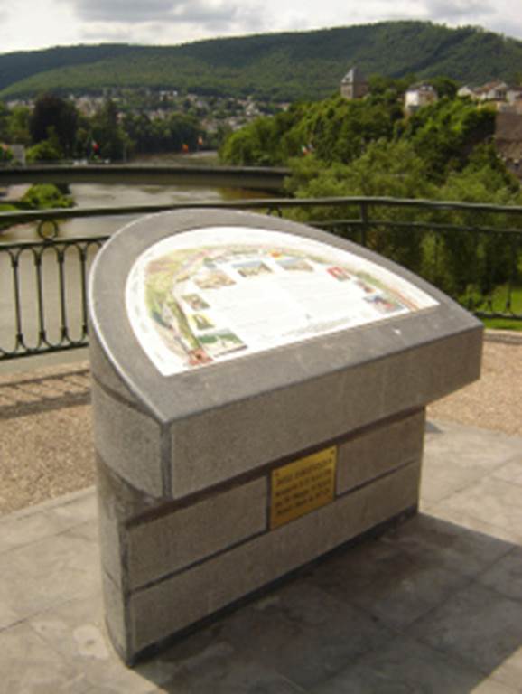 Point de vue de la table d'orientation