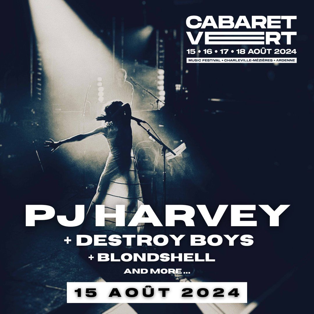 Cabaret Vert 2024 première affiche