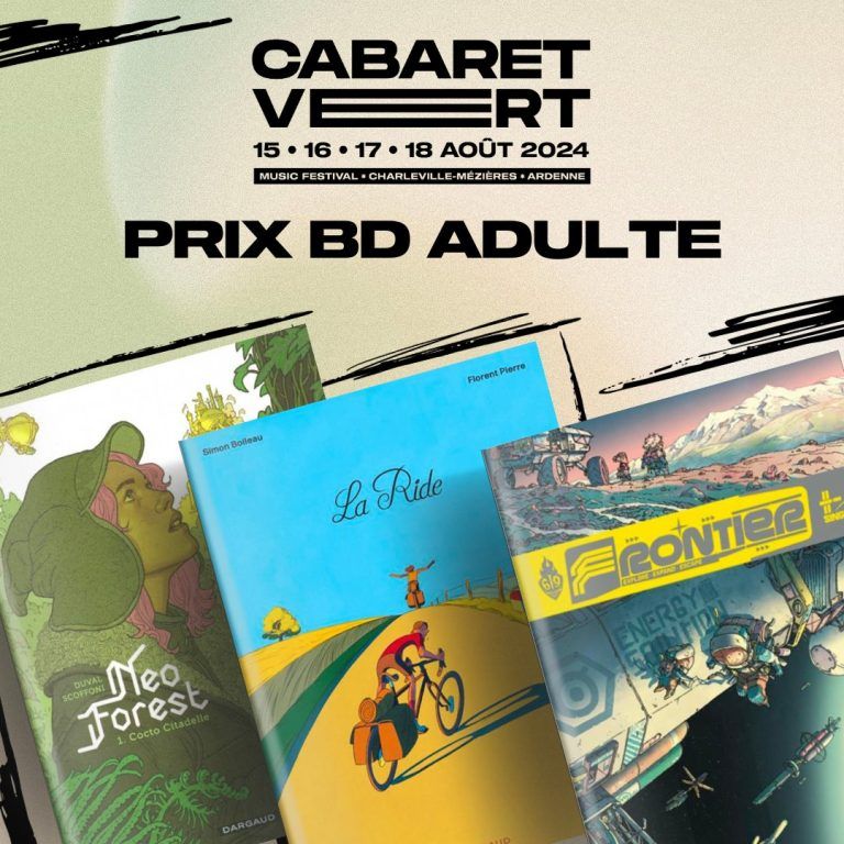 Prix BD Cabaret Vert - prix BD adulte