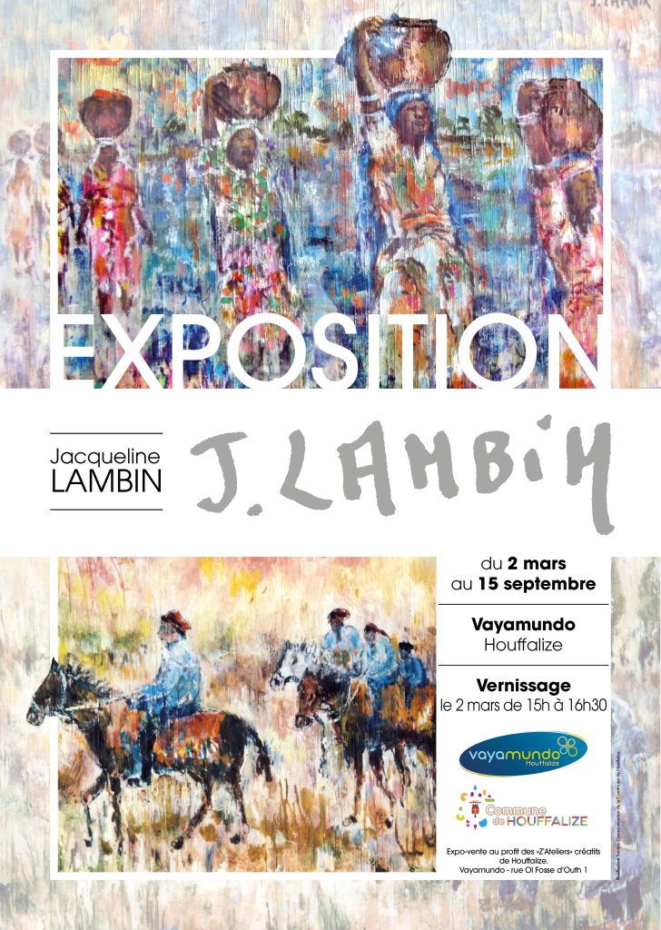EXPOSITION "Jacqueline Lambin"