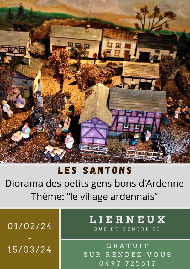 Expo santons "Gens bons d'Ardenne"