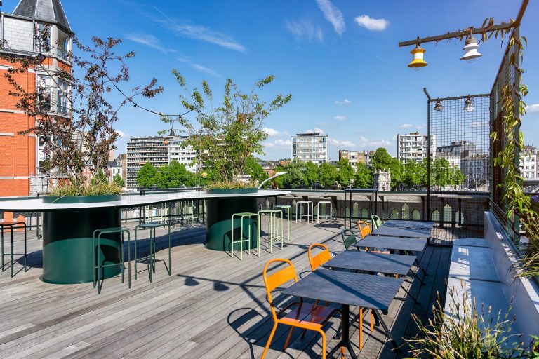 Liege Grand Poste Rooftop © Michael Radi