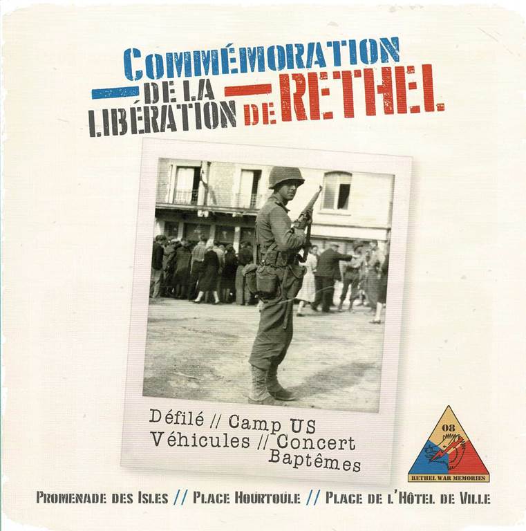 Cérémonie commémorative de la Libération de Rethel