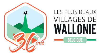 Logo 30 ans Plus Beaux Villages de Wallonie