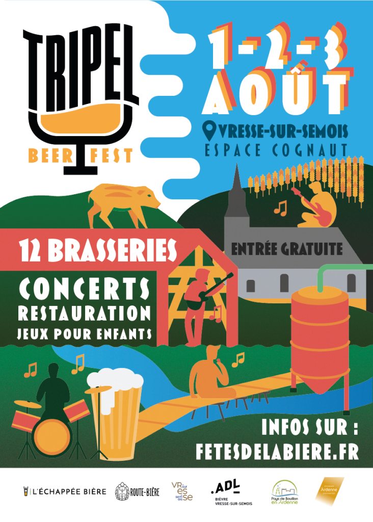 Affiche 2025 Tripel Beer Fest