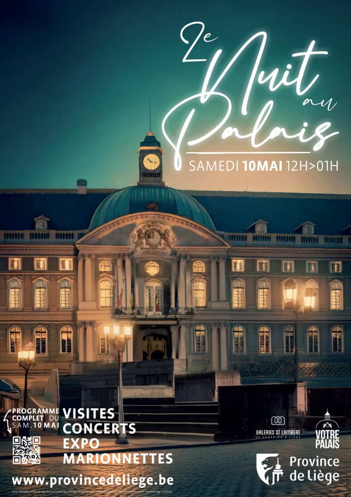 Affiche de l'événement "La Nuit au Palais".