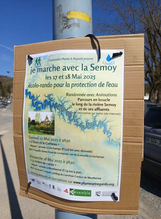 Je marche avec la Semoy