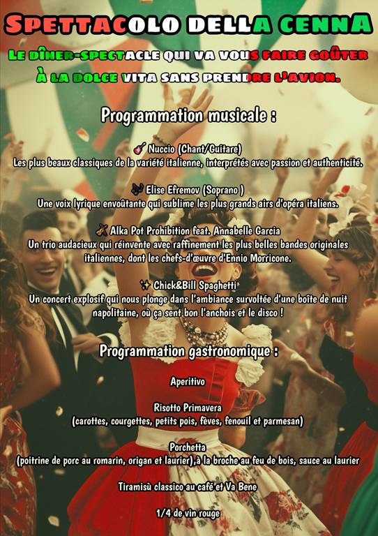 Diner spectacle
