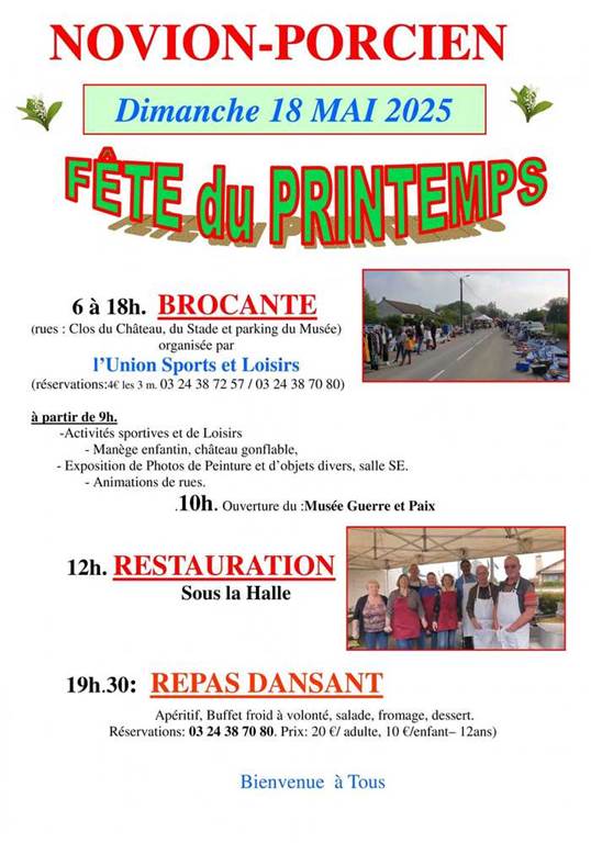 Fête du printemps de Novion Porcien