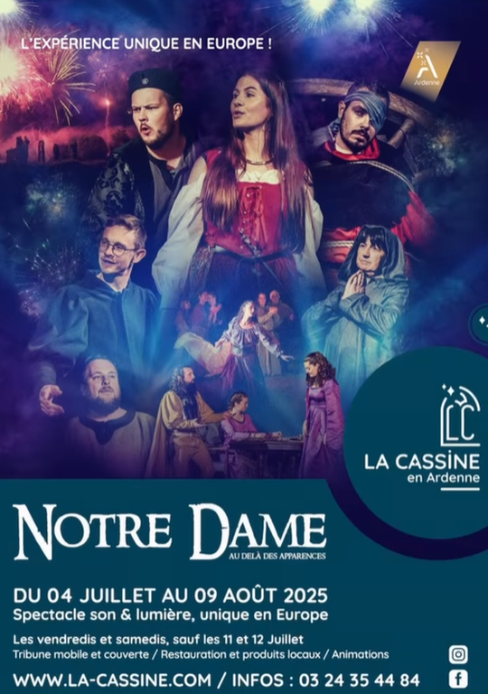 La Cassine en Ardenne© - Spectacle "Notre Dame"