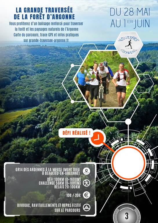 La Grande Traversée de l'Argonne - Défi 100km