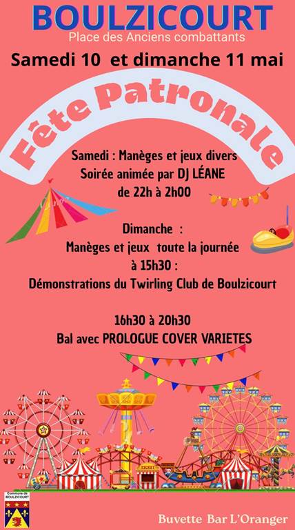 Fête patronale de Boulzicourt