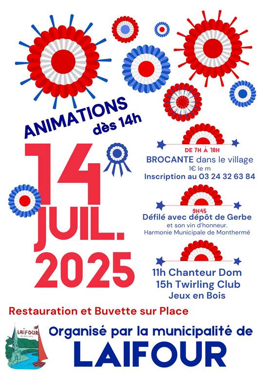 Brocante du 14 juillet