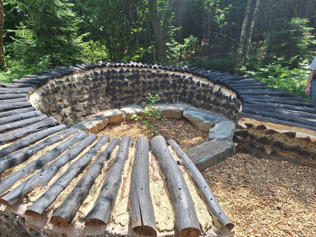 Sentier À pas de loup - Nid-baignoire