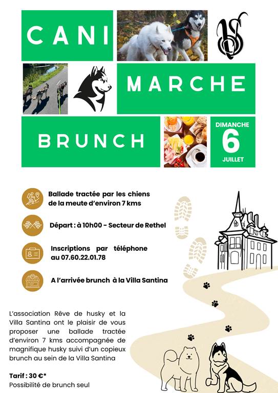 Cani-marche brunch