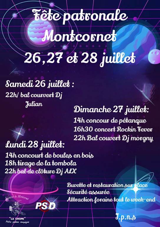 Fête patronale de Montcornet