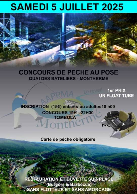 Concours de pêche au pose