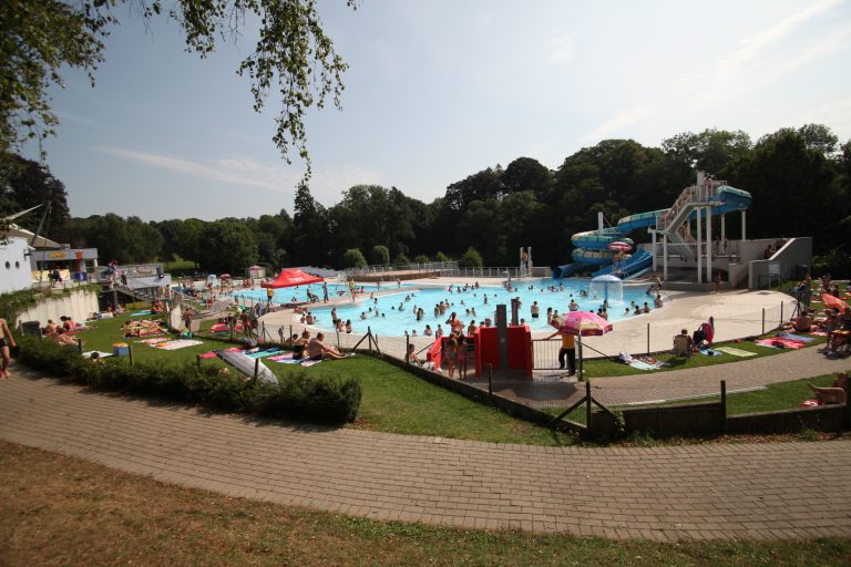 Les piscines du Domaine de Wégimont.