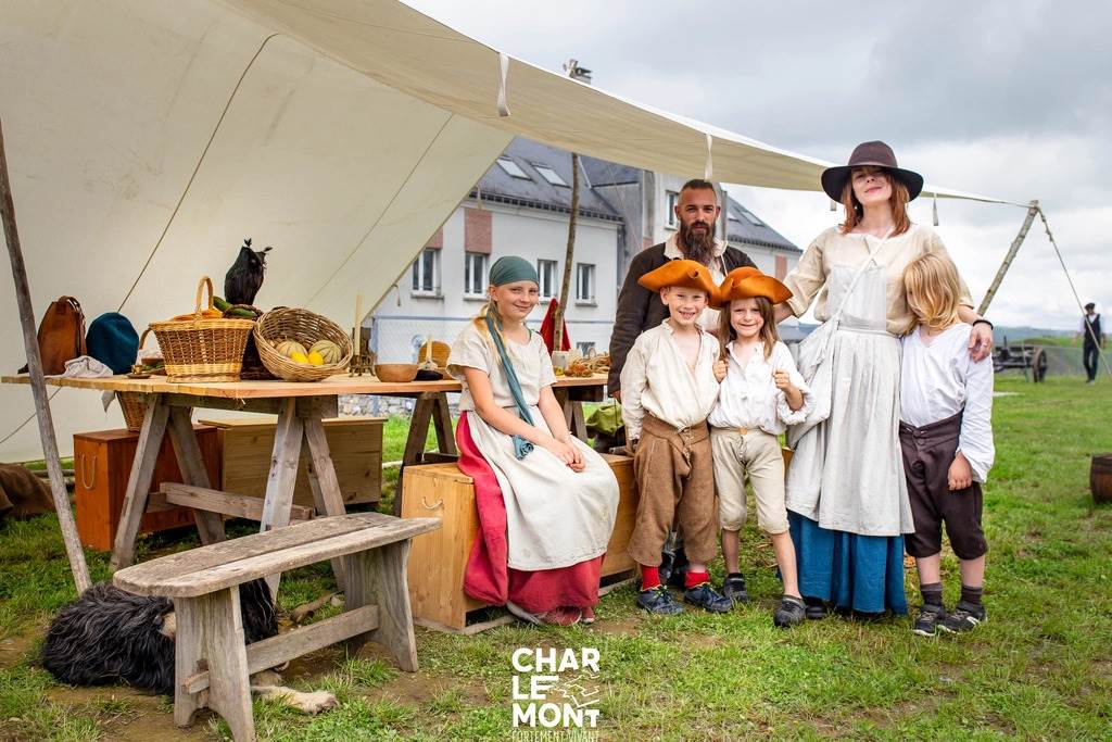 Reconstitutions Charlemont aux XVIe et XVIIe siècles