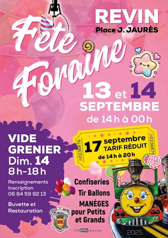 Fête foraine & vide-grenier
