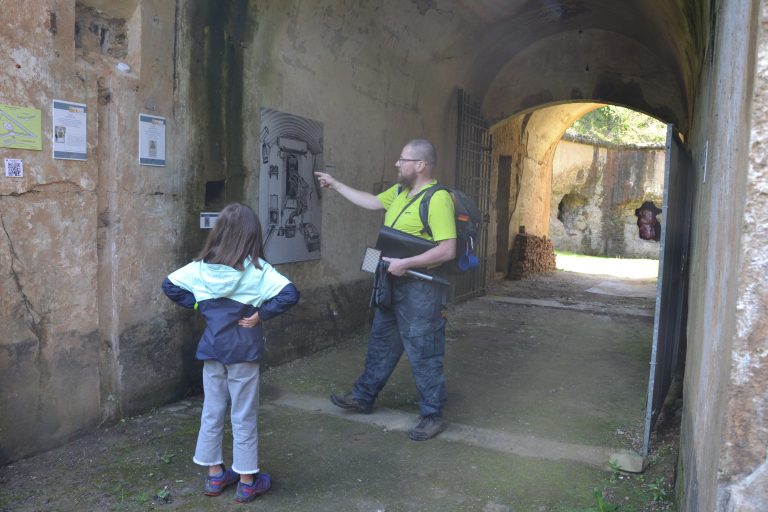 Animation au Fort de St-Héribert.