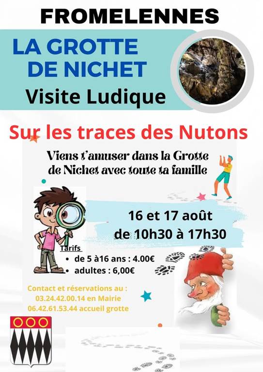 Visite ludique de la Grotte de Nichet