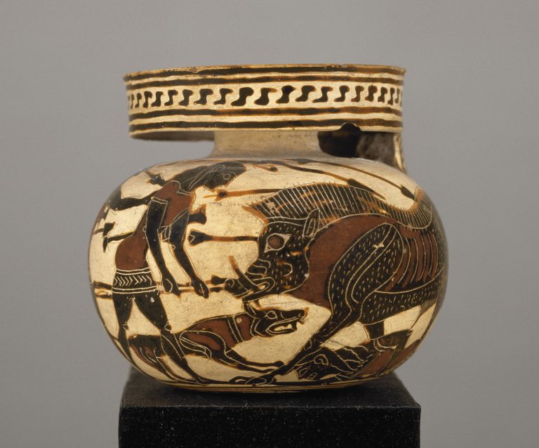Aryballe de la Grèce Antique.
