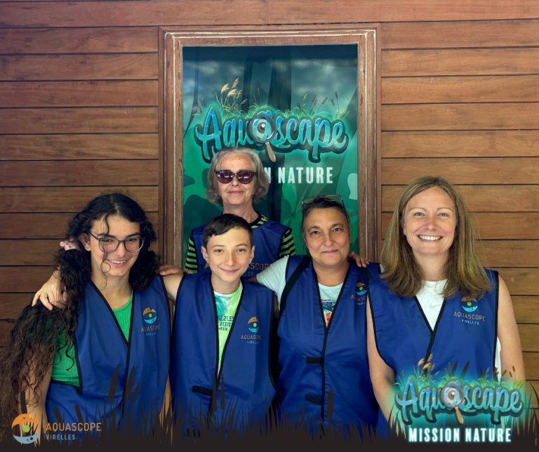 Participants de l'escape game Mission Aquascape.
