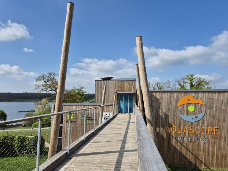 Entrée de l'Aquascope.
