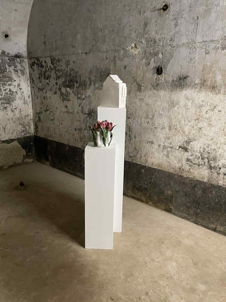 Fort de Saint-Héribert - exposition d'art.