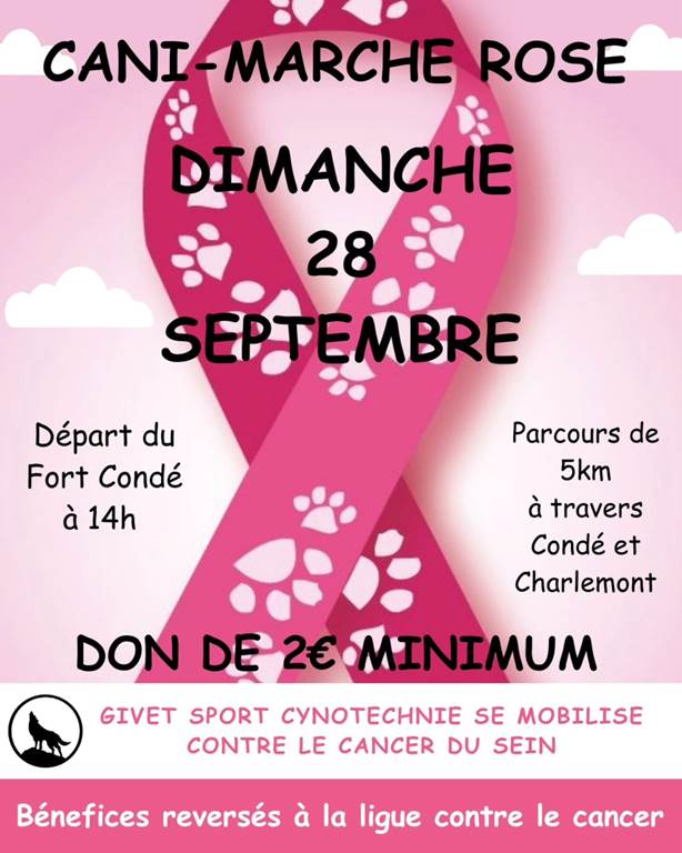 Cani-Marche rose