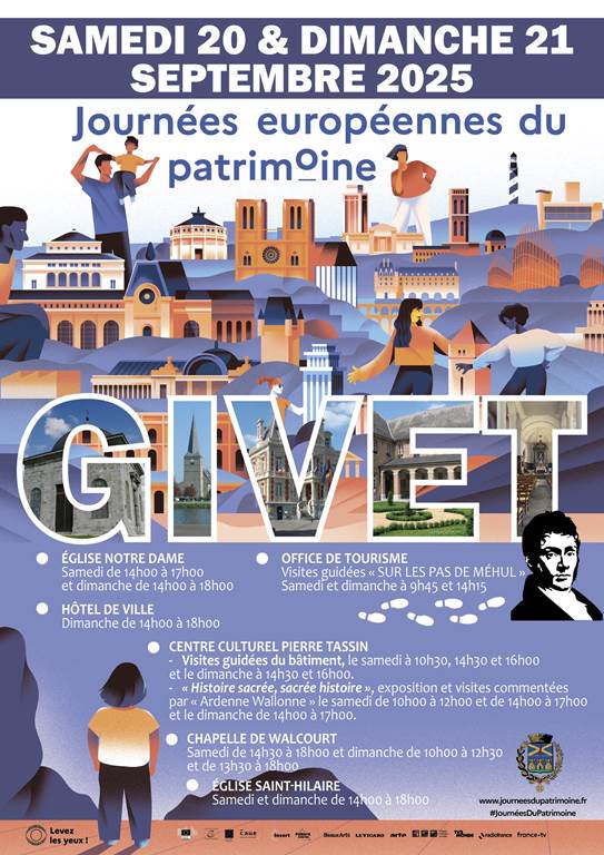Journées européennes du Patrimoine : Visite guidée de Givet