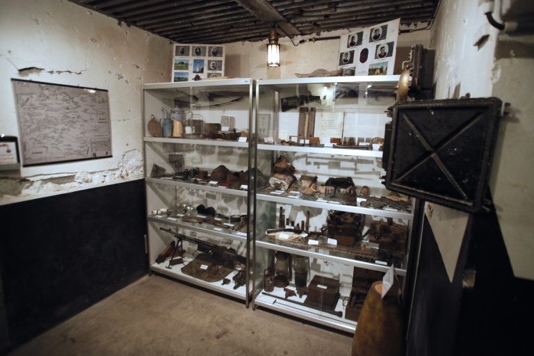 Musée à l'intérieur du Fort de Battice.