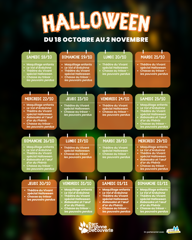 Halloween au Parc Argonne Découverte