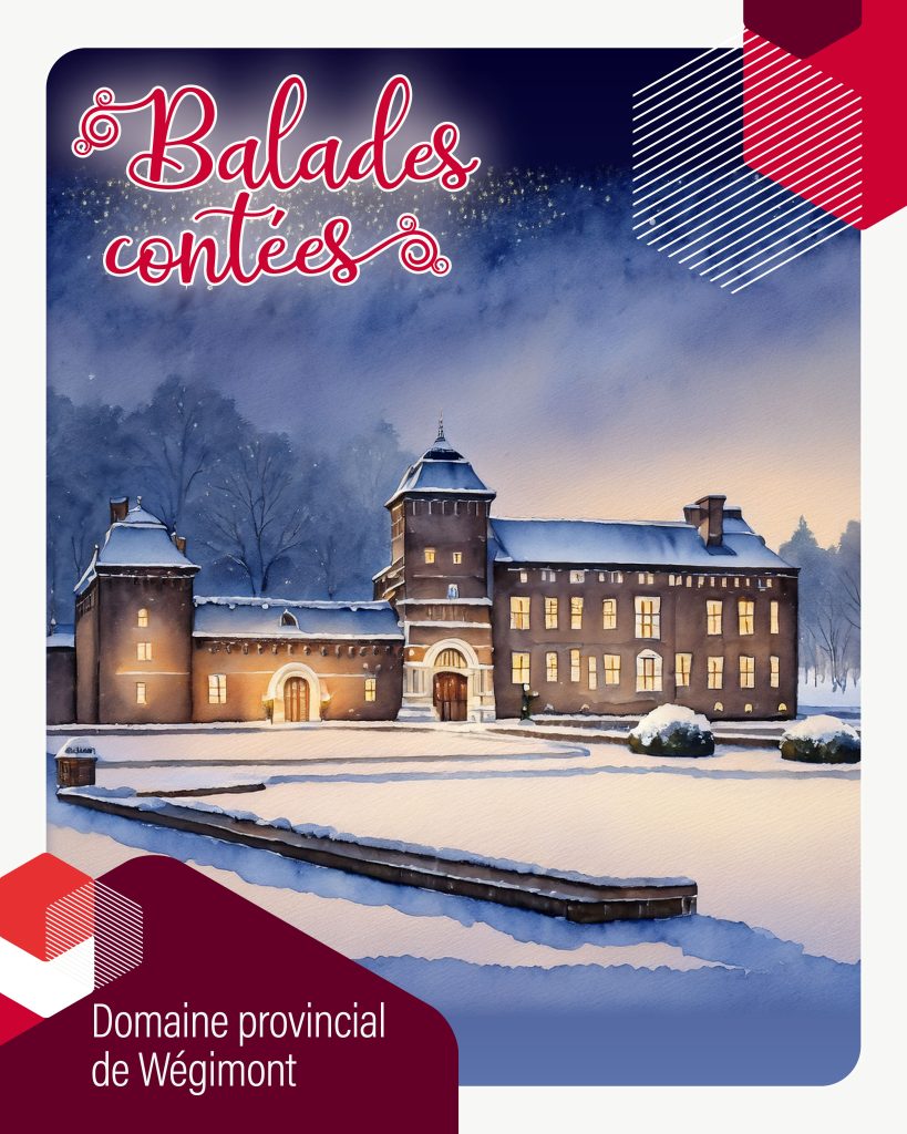 Affiche balade contée à Wégimont.