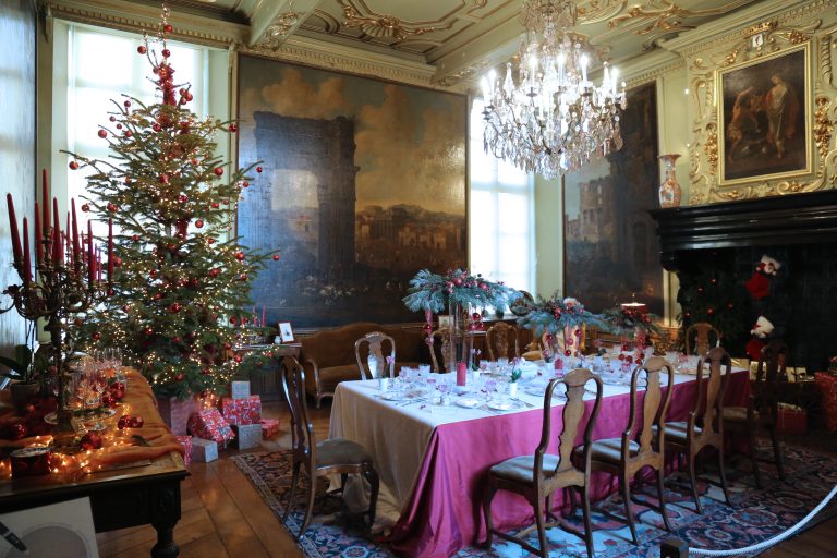 Château de Modave à Noël.