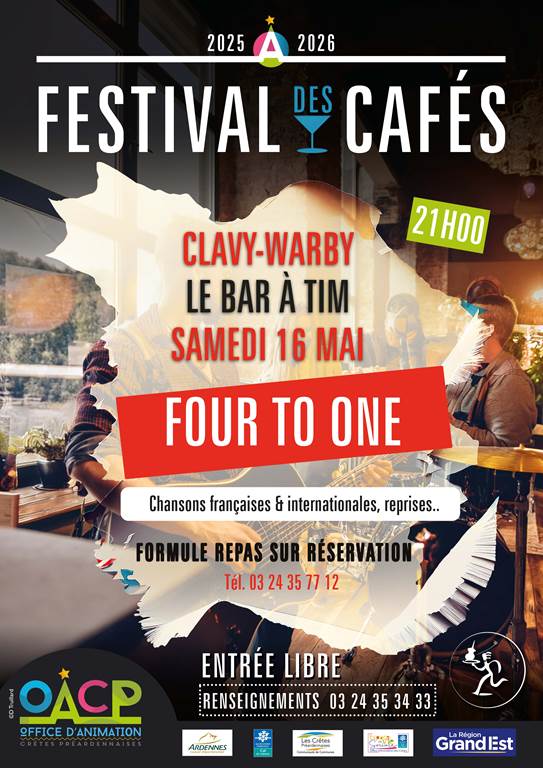 festival des cafés de Clavy Warby