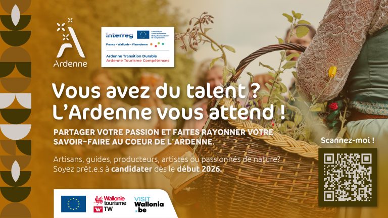 Affiche de l'appel à talents.