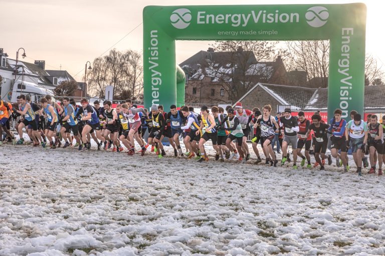 Départ de l'Energy Vision CrossCup à Hannut.