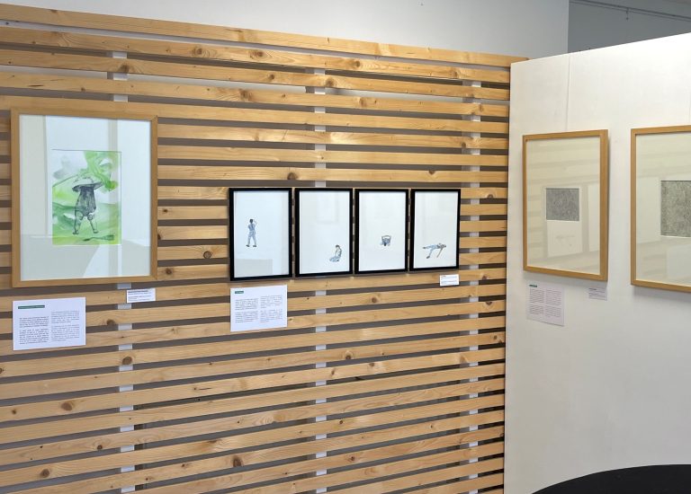 Exposition Focus Dessin au Musée du Petit Format d'Art Contemporain.