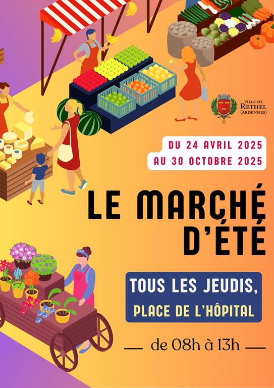 Marché à Rethel