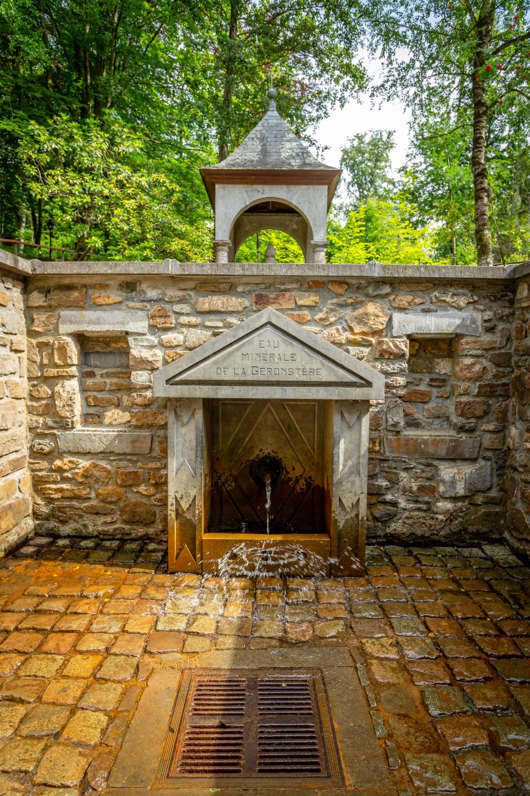 Spa, la source de la Géronstère.
