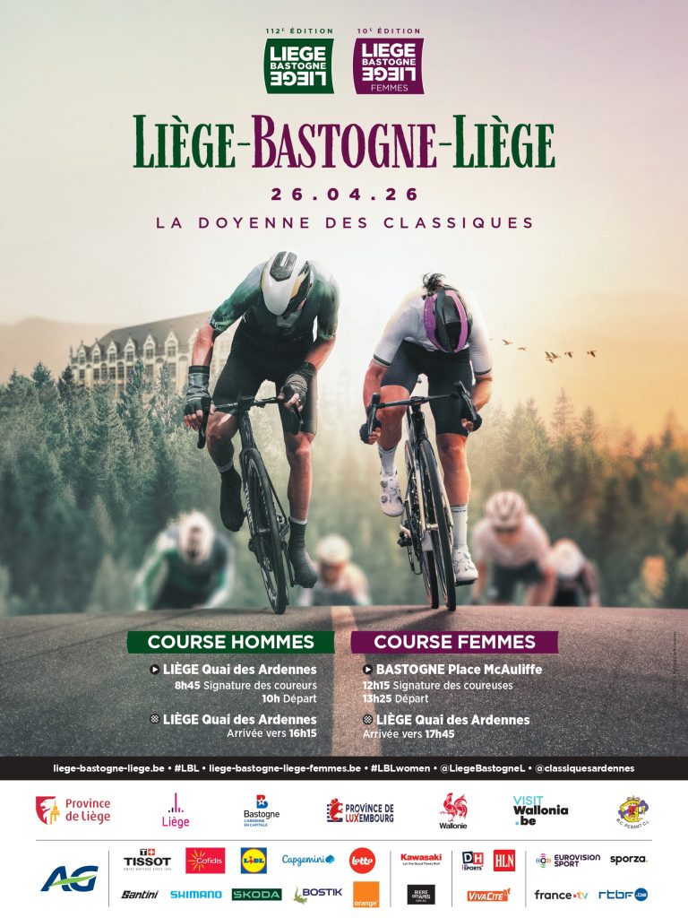 Affiche de Liège-Bastogne-Liège.