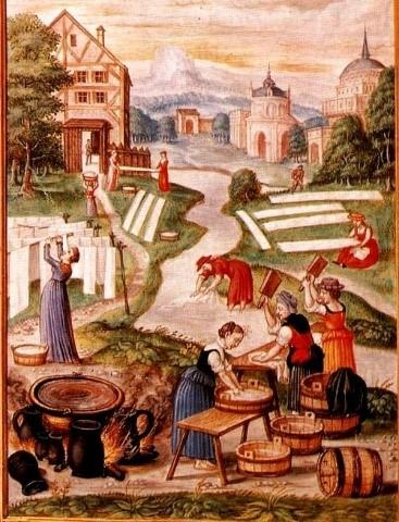 Histoire de la Lessive de l'Antiquité à nos jours