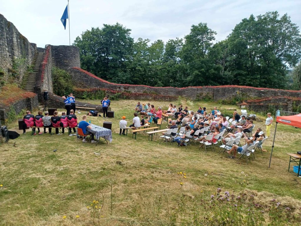 Match d'impro au château