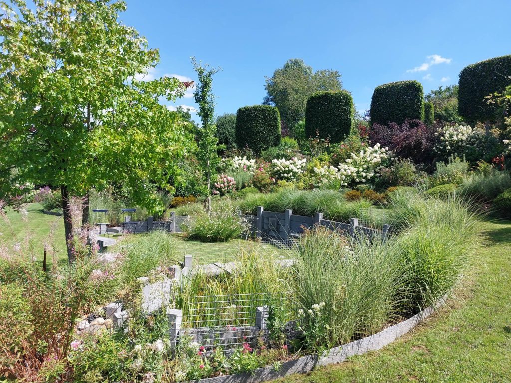 Visite du jardin la clé du temps